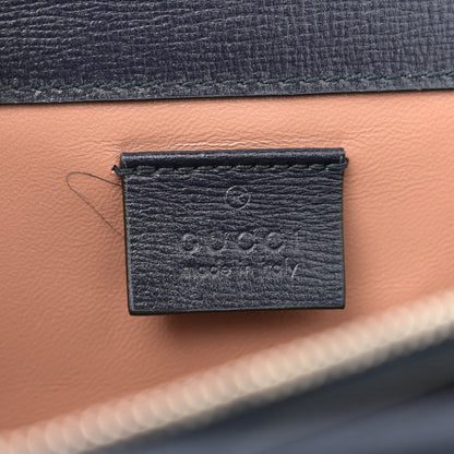 Gucci Lanzo Stretch Cord Azalea Calfskin Small Dionysus Shoulder Bag Pink Blue 6 of 10