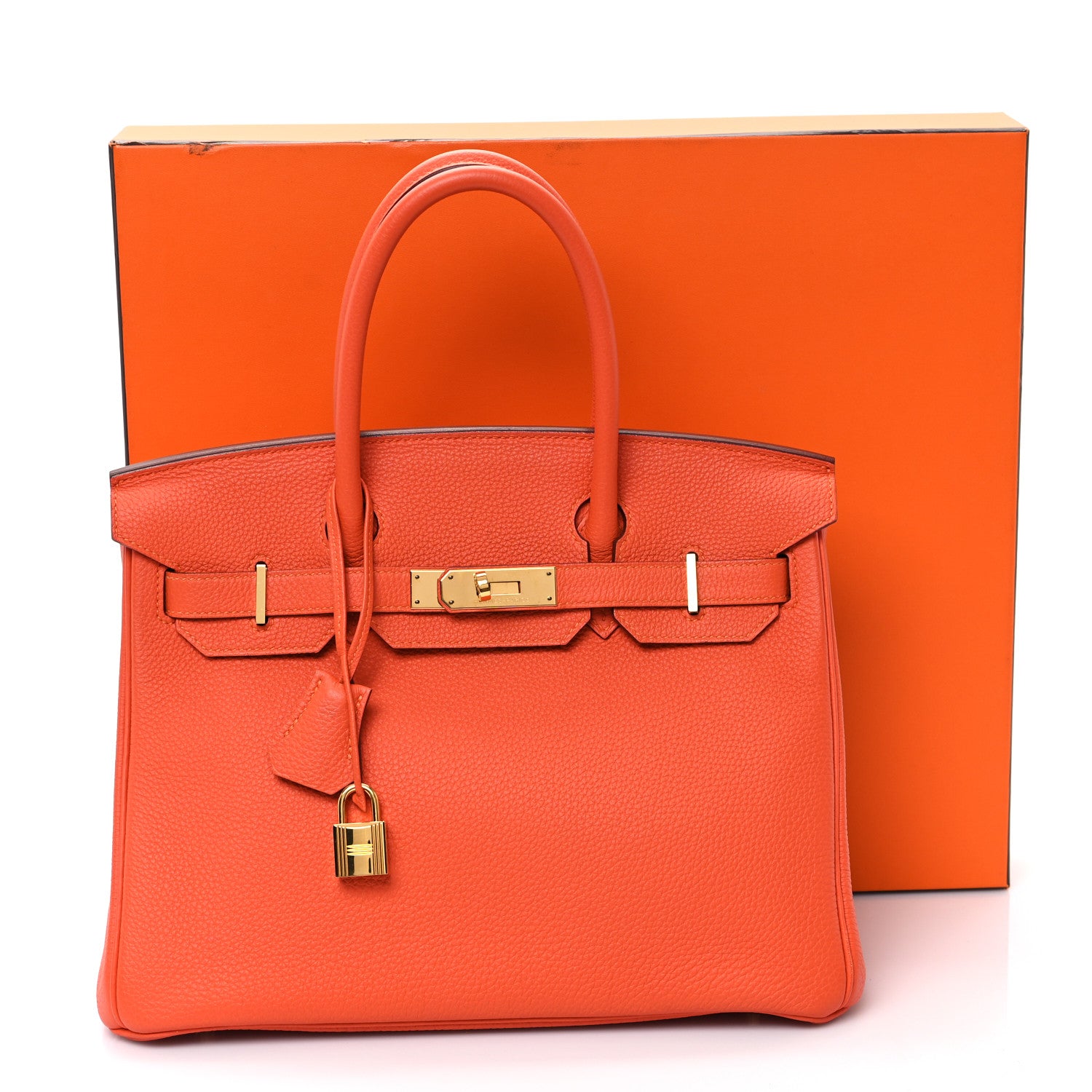 Hermes Togo Birkin 30 Feu 11 of 11