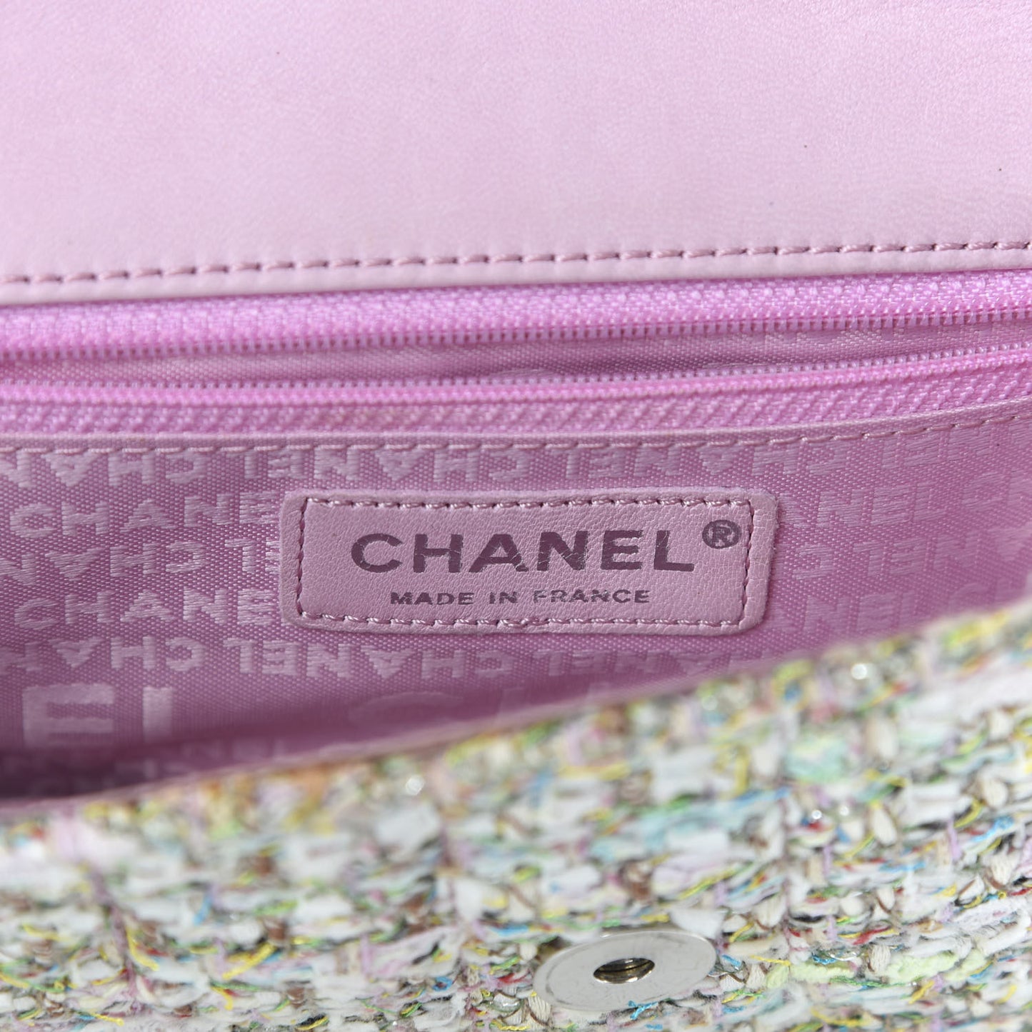 Tweed CC Flap Multicolor