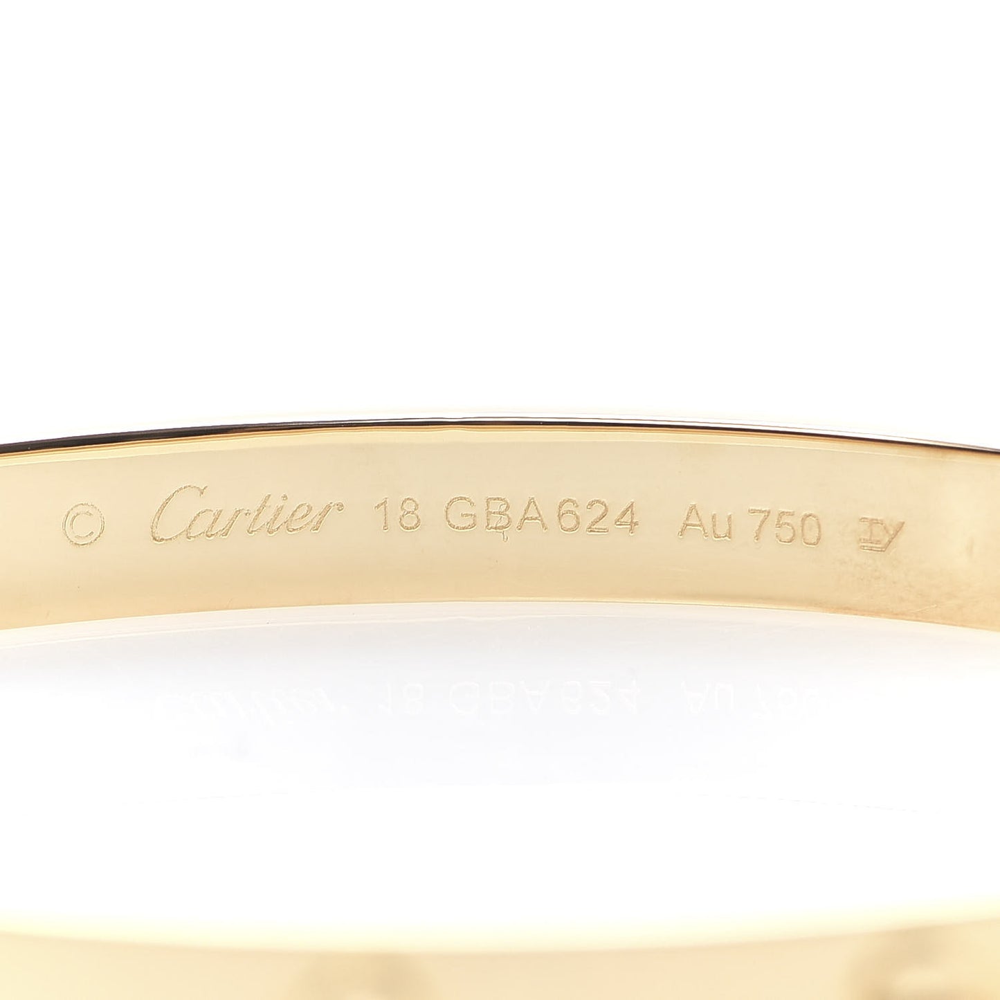 18K Yellow Gold LOVE Bracelet 18