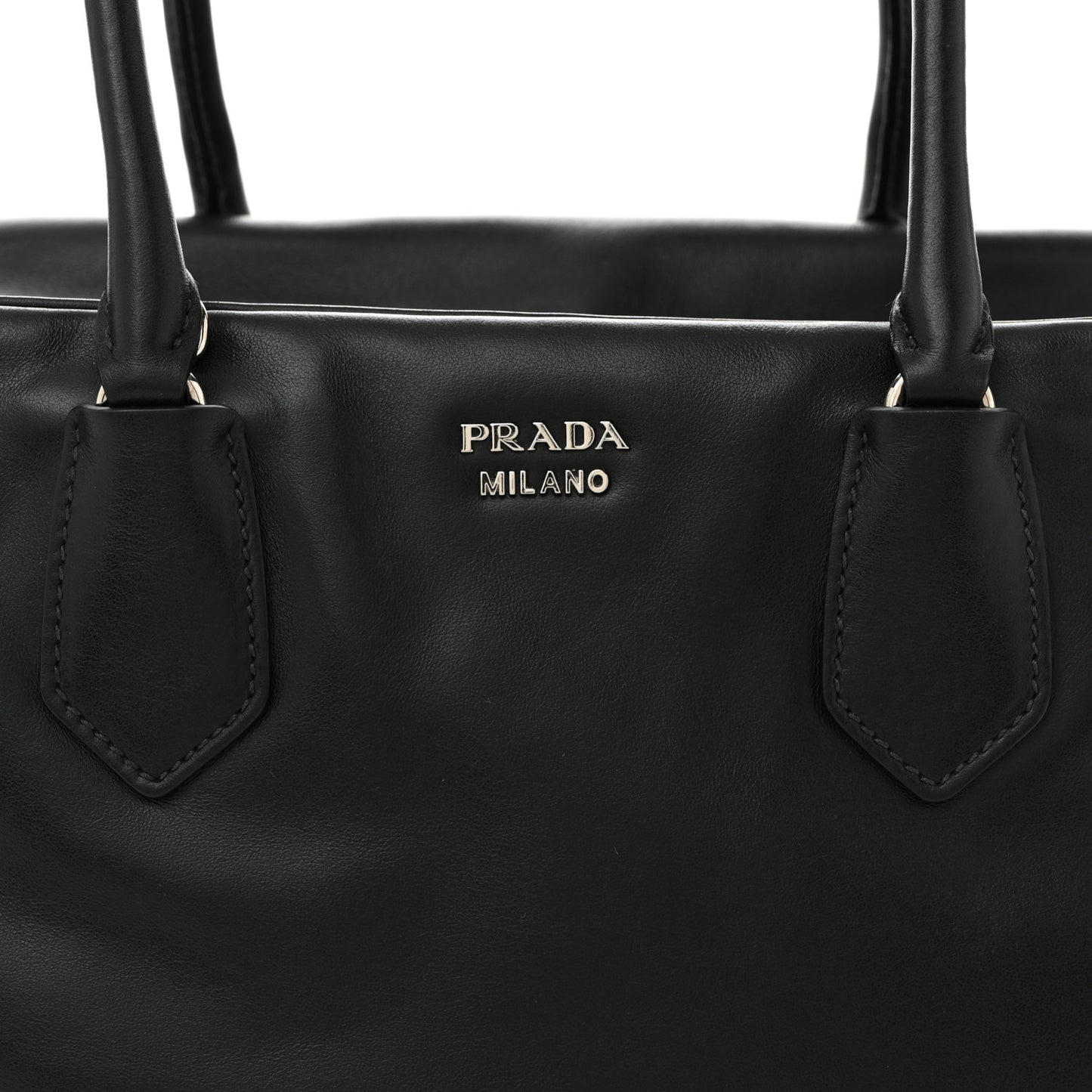 Soft Calf Large Inside Tote Black Mughetto