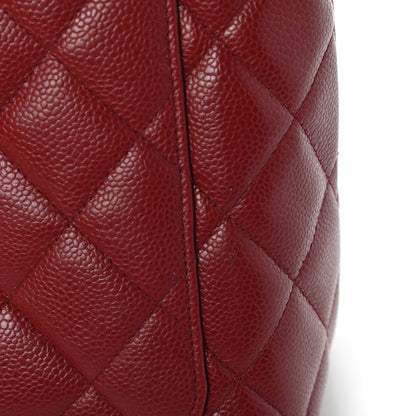 Chanel Caviar Quilted Medallion Tote Red 11 of 11