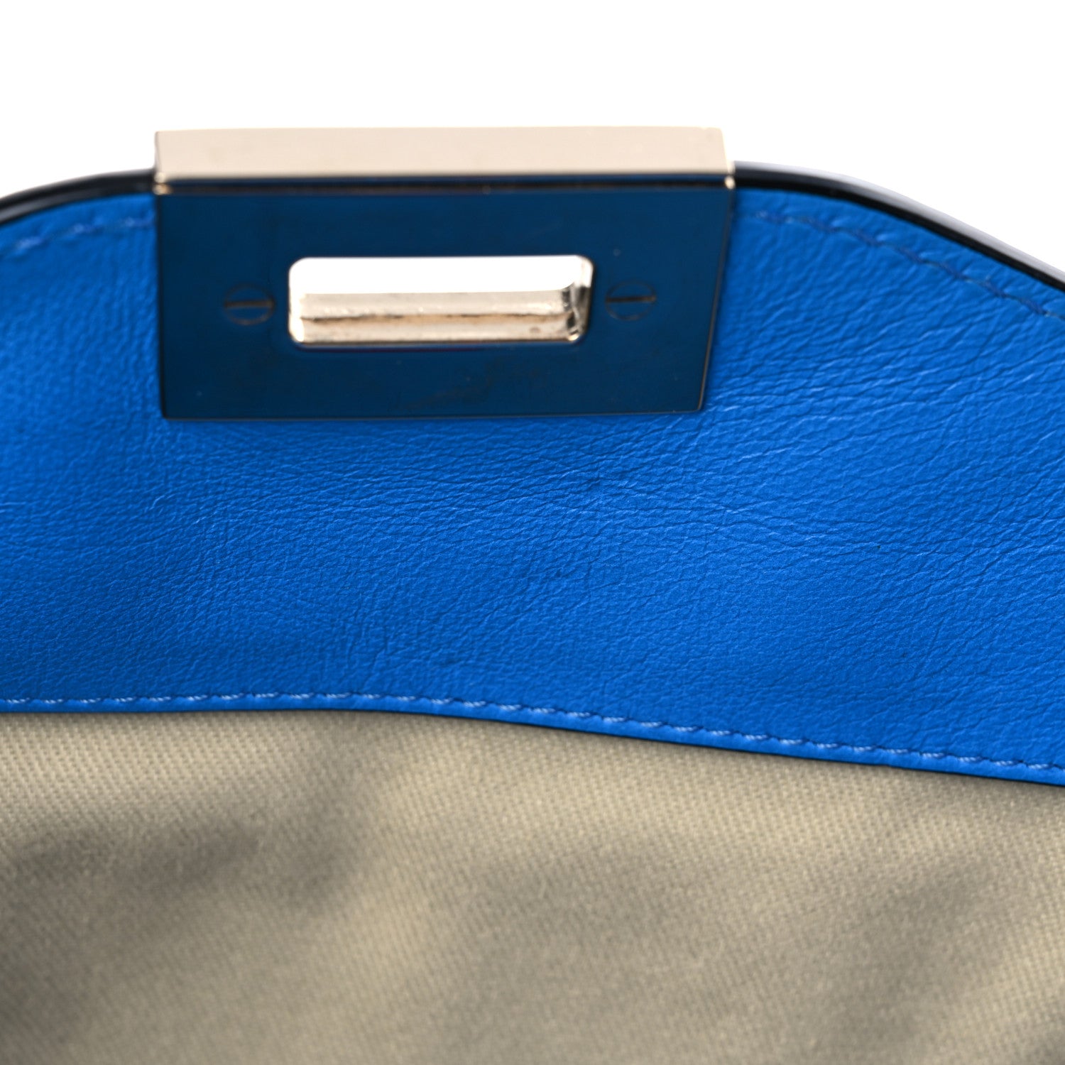 Valentino Garavani Vitello Medium Rockstud Tote Blue Fluo 10 of 12