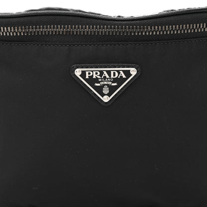 Prada Tessuto Nylon Saffiano Belt Bag Black 7 of 10