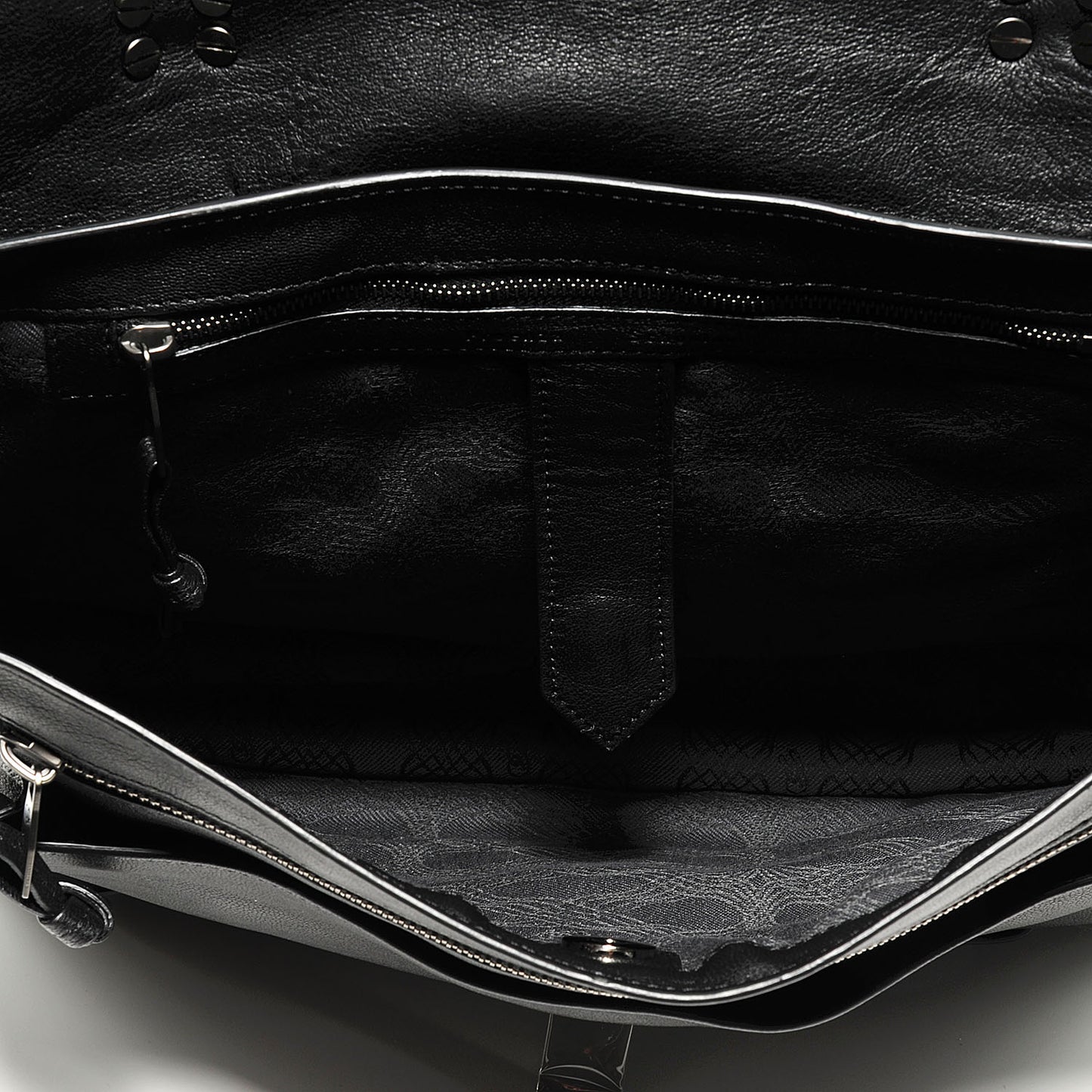 Lambskin PS1 Large Satchel Black