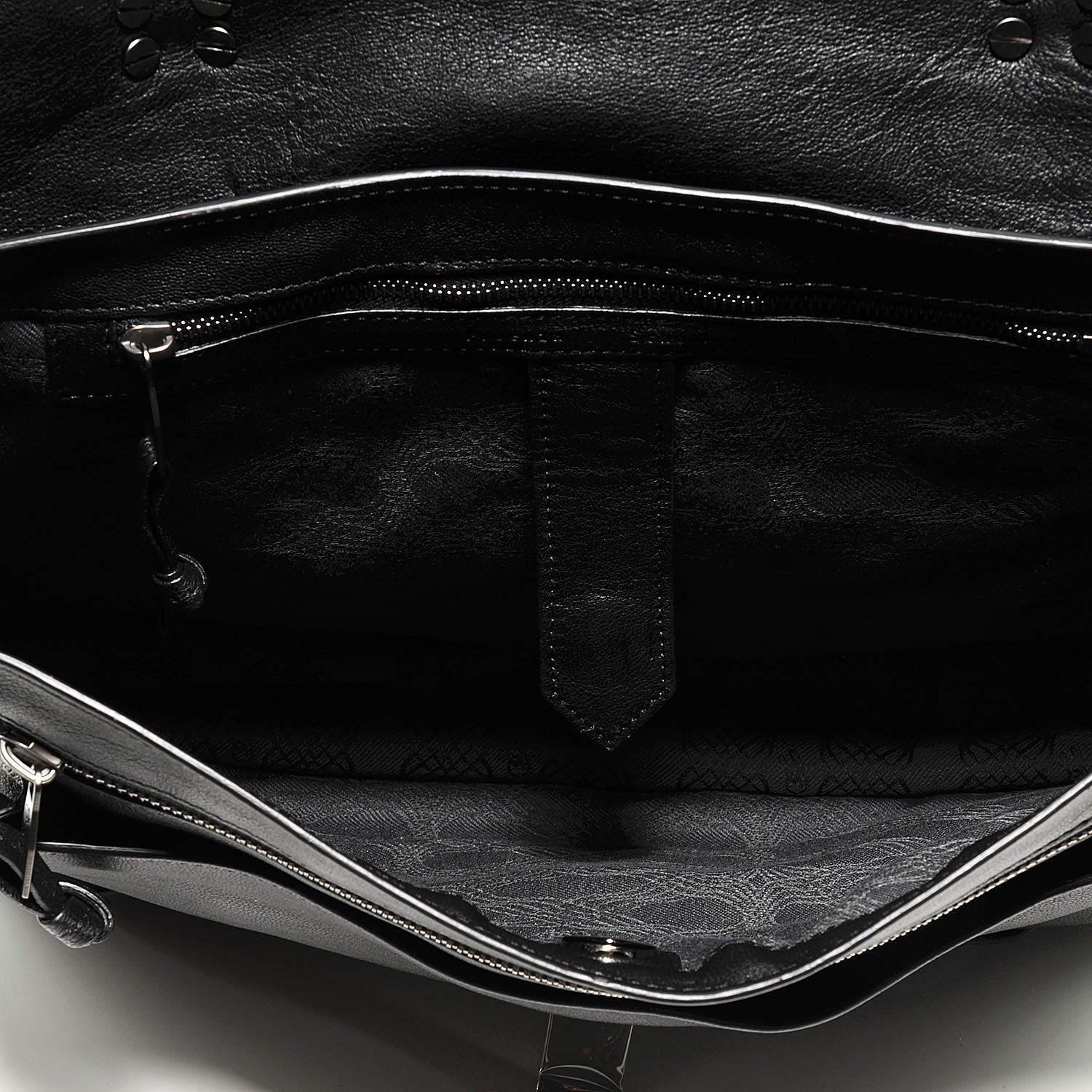 Proenza Schouler Lambskin PS1 Large Satchel Black 9 of 9