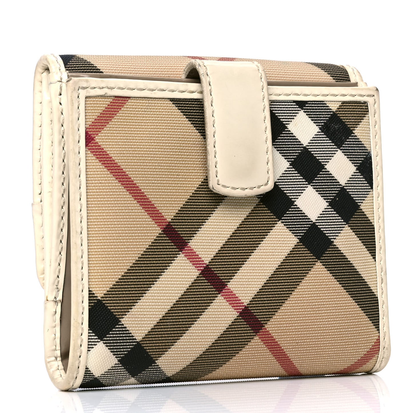 Supernova Check Wallet White