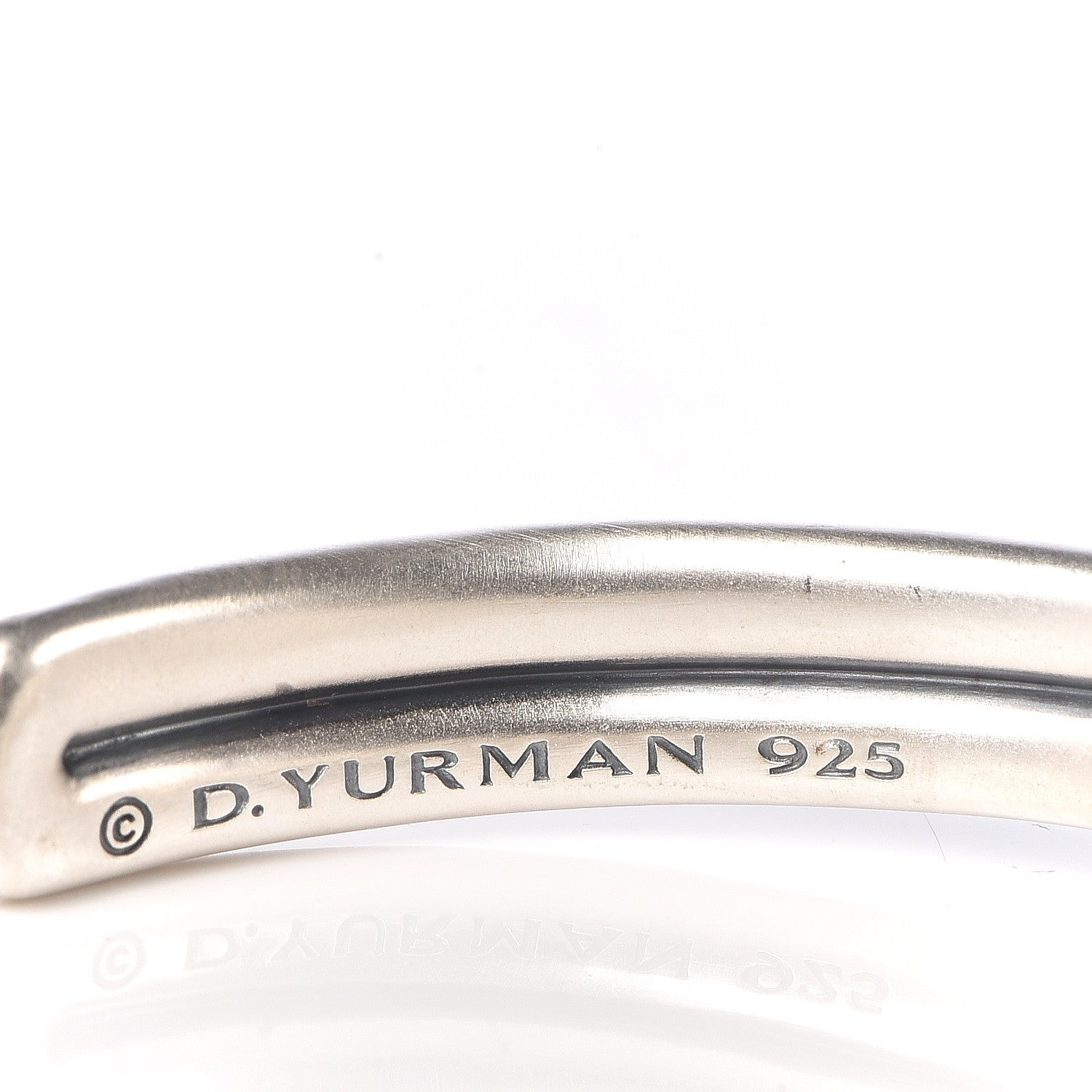 David Yurman Sterling Silver Reef Knot Cuff Bracelet 4 of 4