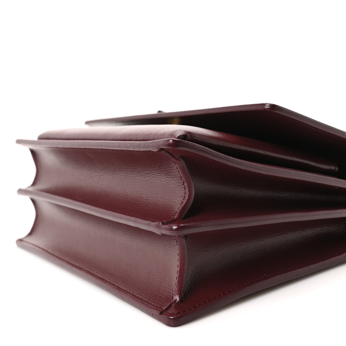 Saint Laurent Calfskin Medium Monogram Sunset Pallisandre 9 of 9