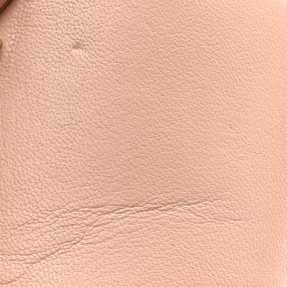 Saint Laurent Lambskin Joan Slide Sandals 36 Nude 9 of 9