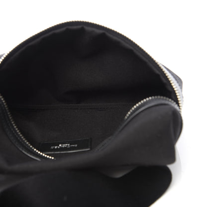 Saint Laurent Canvas Calfskin City Belt Bag Black 5 of 10