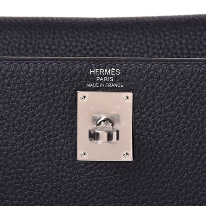 Hermes Togo Kelly Ado Backpack Bleu Nuit 6 of 23
