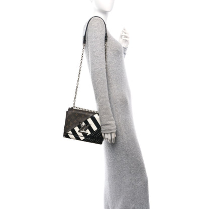 Louis Vuitton Calfskin Monogram Studded Twist Shoulder Bag MM 2 of 9