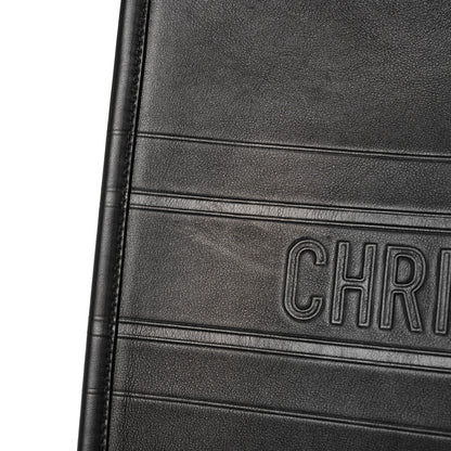 Christian Dior Calfskin Embossed Medium Book Tote Black 10 of 13