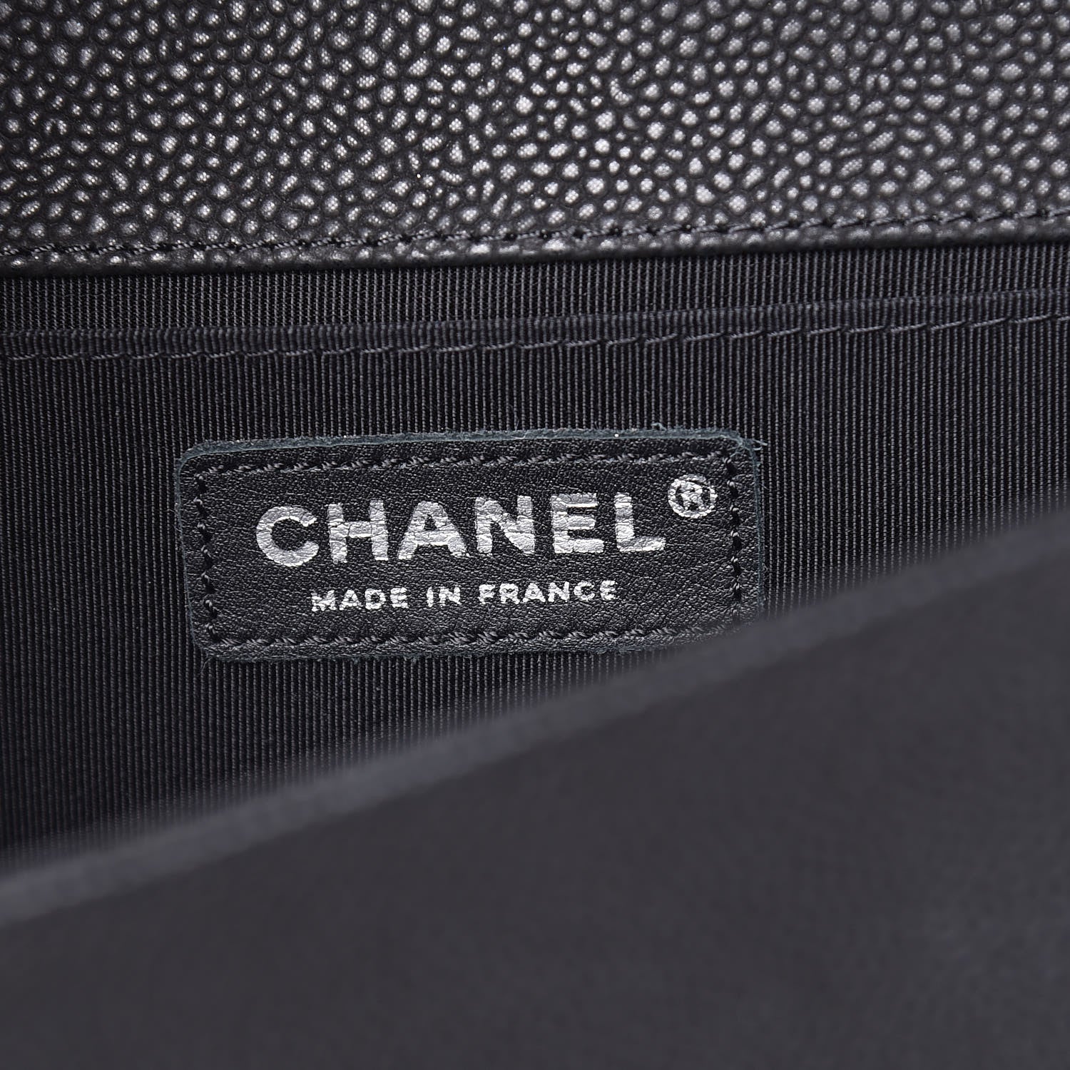 Chanel Iridescent Caviar Quilted Medium Boy Flap Black 6 of 11