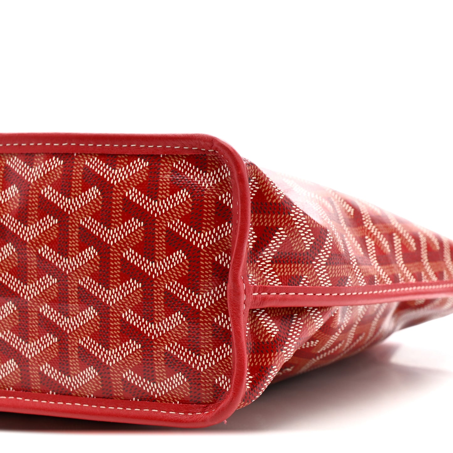 Goyardine Reversible Mini Anjou Red