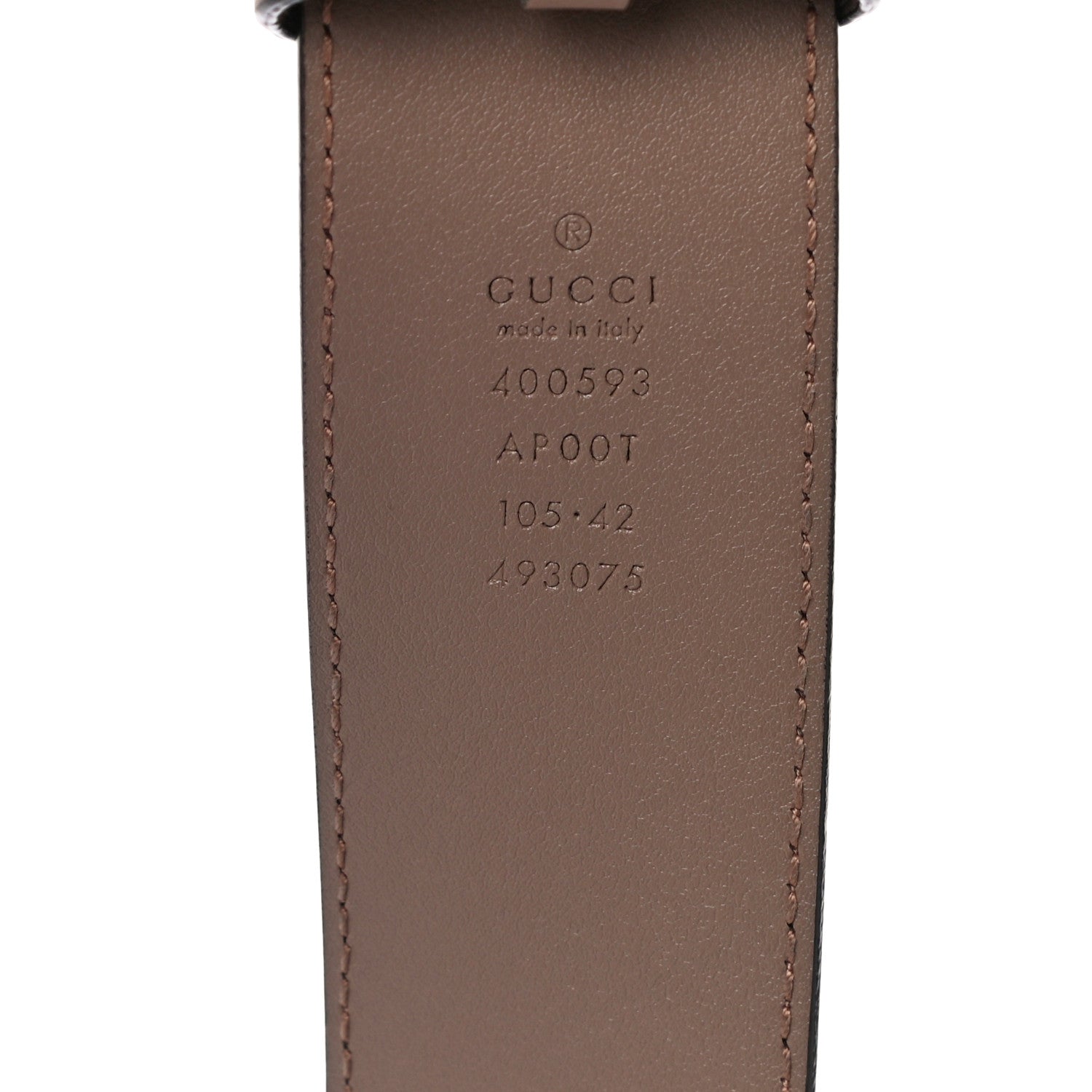 Gucci Calfskin Double G 40mm Belt 105 42 Porcelain Rose 4 of 8