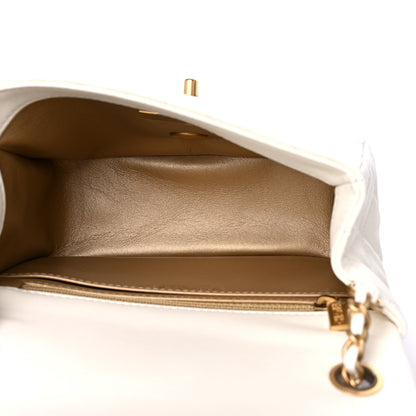 Chanel Lambskin Quilted Mini Pearl Crush Flap White 5 of 10