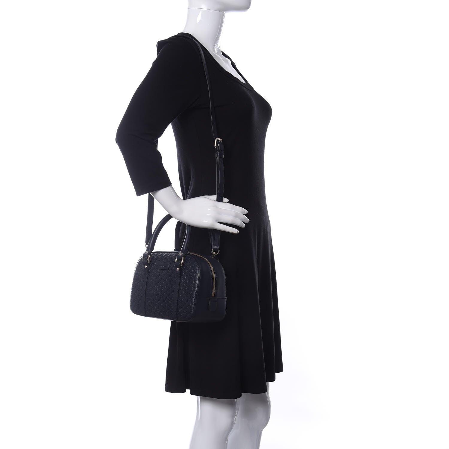 Gucci Soft Microguccissima Small Crossbody Bag Blue 2 of 9