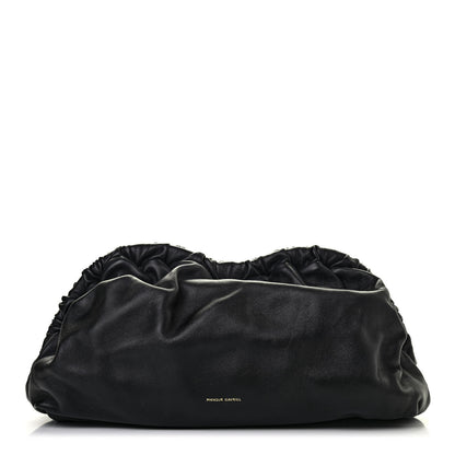 Mansur Gavriel Lambskin Cloud Clutch Black Flamma 1 of 7