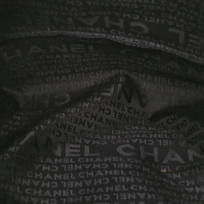 Chanel Deerskin CC Tote Black Black 6 of 10