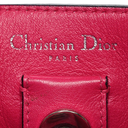 Christian Dior Bullcalf Medium Diorissimo Tote Sky Blue Pink 8 of 26