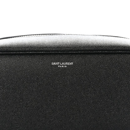 Saint Laurent Grain De Poudre Cosmetic Case Black 8 of 10