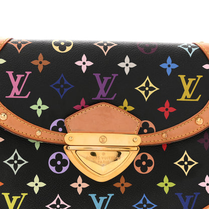 Louis Vuitton Monogram Multicolor Beverly MM Black 8 of 13