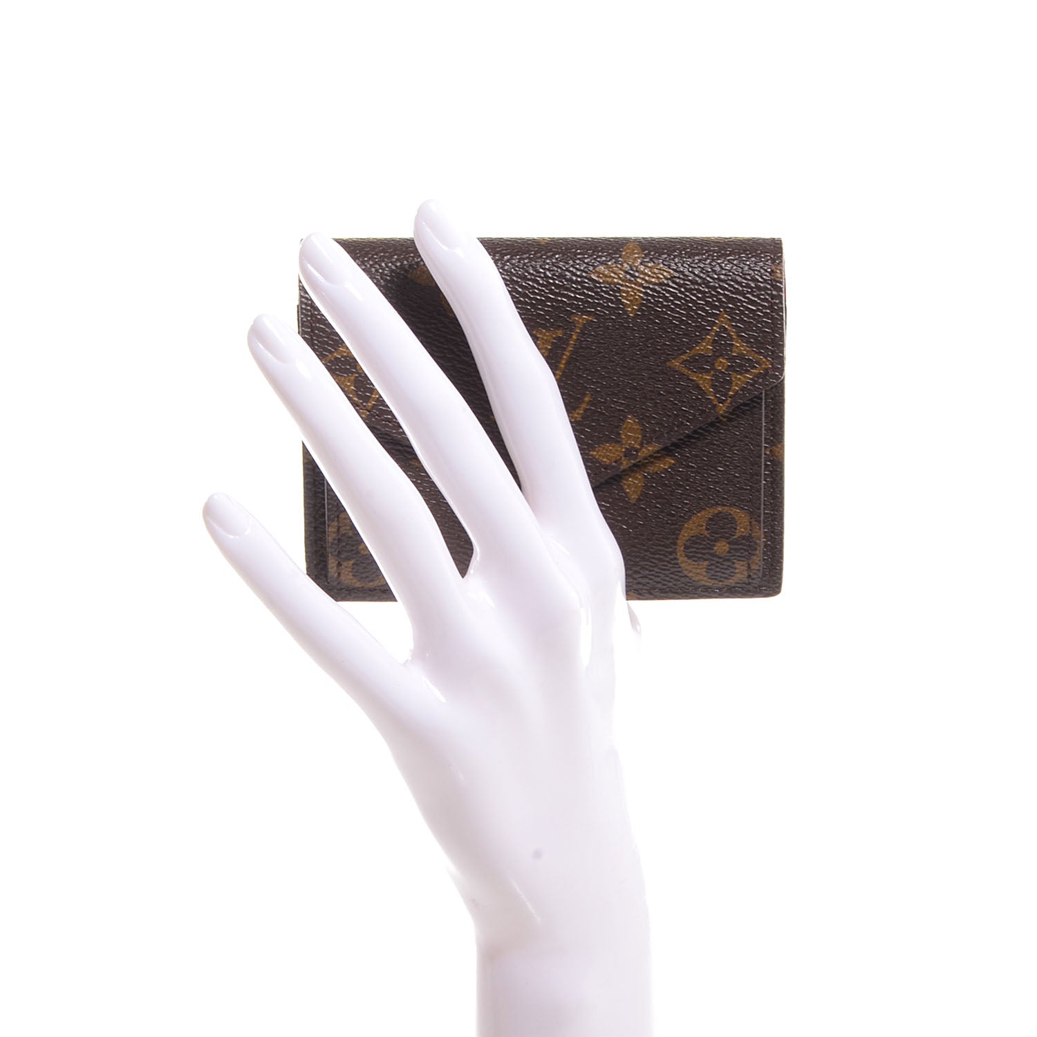 Louis Vuitton Monogram Compact Marie Wallet Rouge 2 of 7