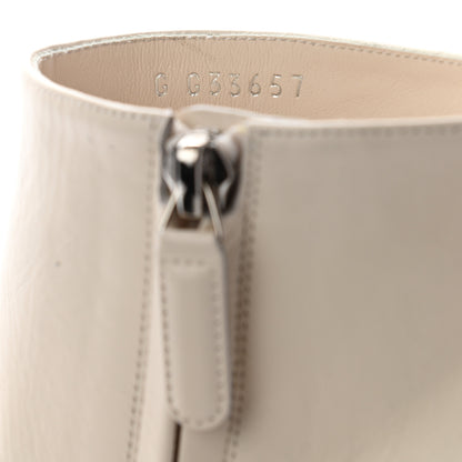 Chanel Calfskin Short Boots 40 White 7 of 12