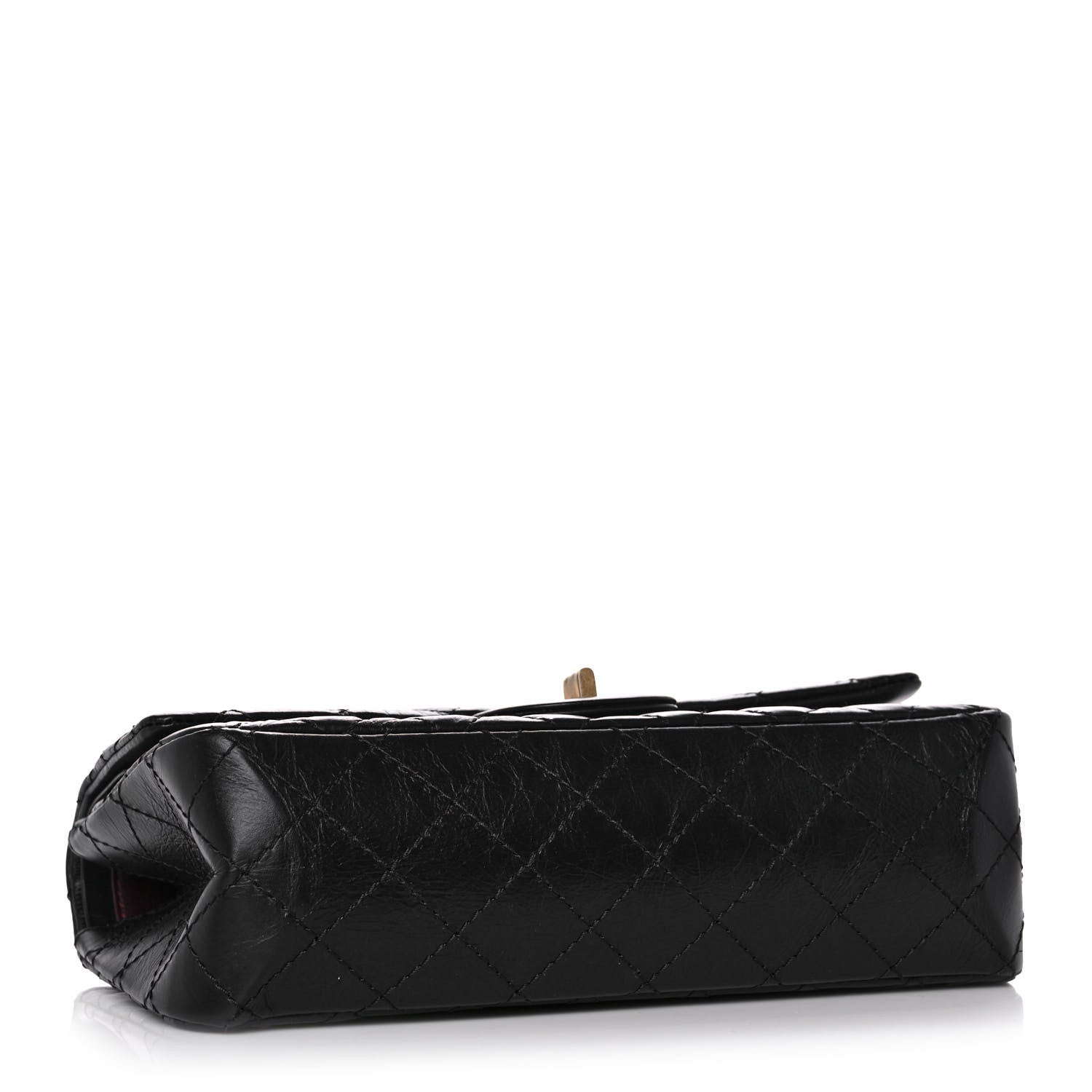 Chanel Aged Calfskin Quilted 2.55 Reissue 225 Flap Black 3 of 10