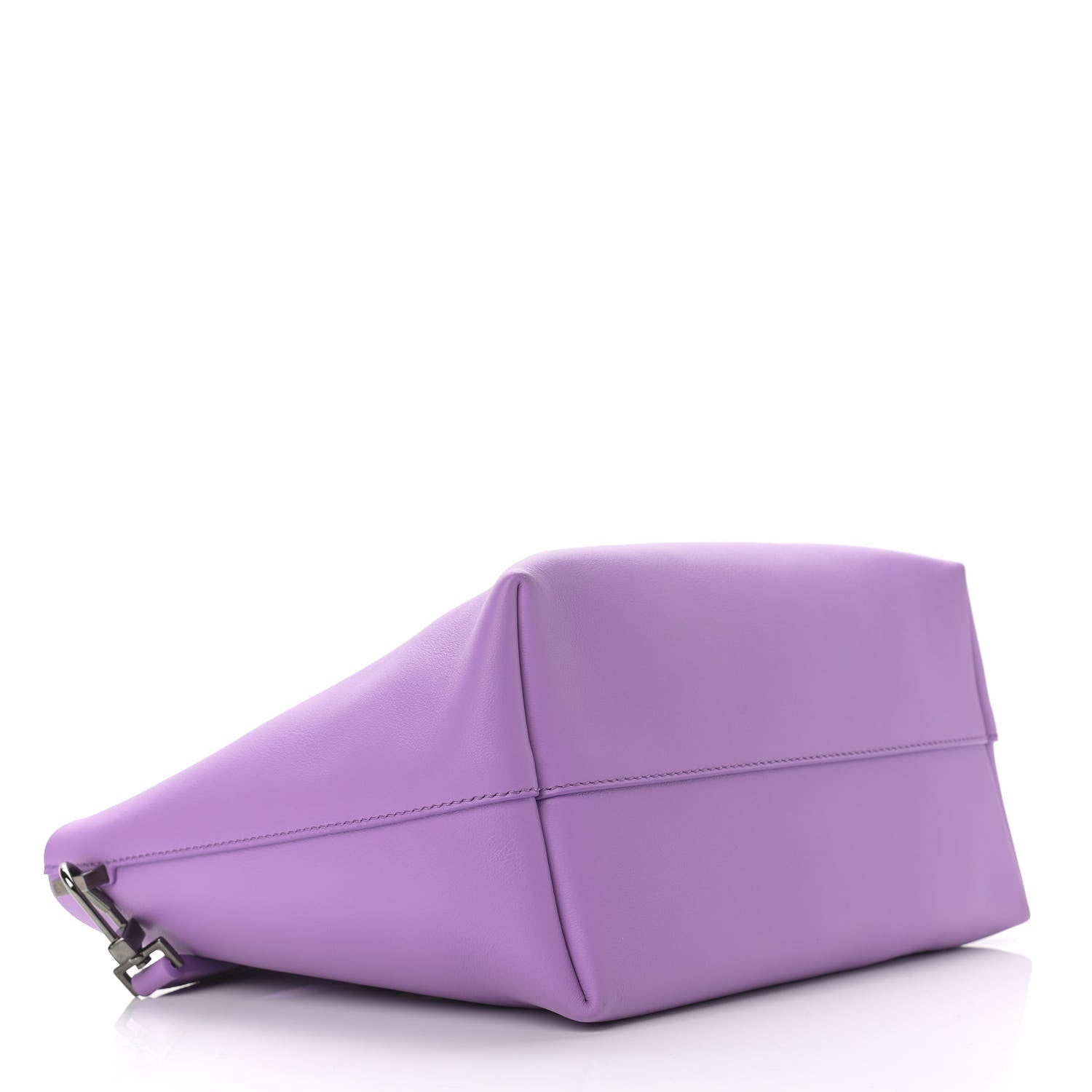 Tom Ford Calfskin Perforated Mini Logo Tote Purple 4 of 9