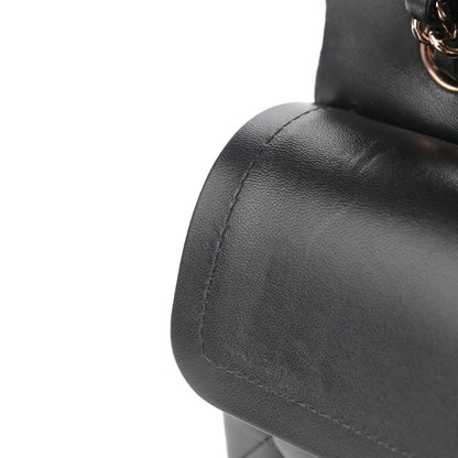 Chanel Lambskin Quilted Small Double Flap Black 10 of 16