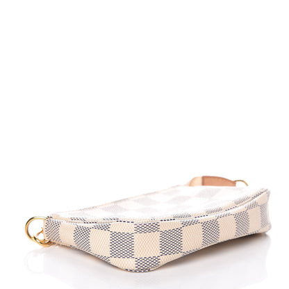 Louis Vuitton Damier Azur Mini Pochette Accessories 4 of 9