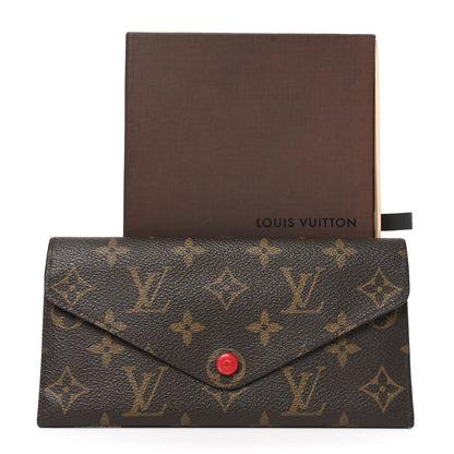 Louis Vuitton Monogram Josephine Wallet Red 8 of 8