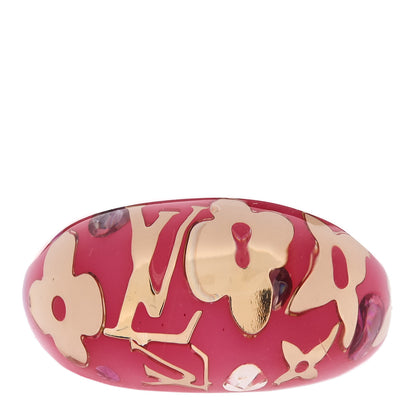 Louis Vuitton Resin Inclusion Ring 50 5.25 FRAMBOISE 1 of 6