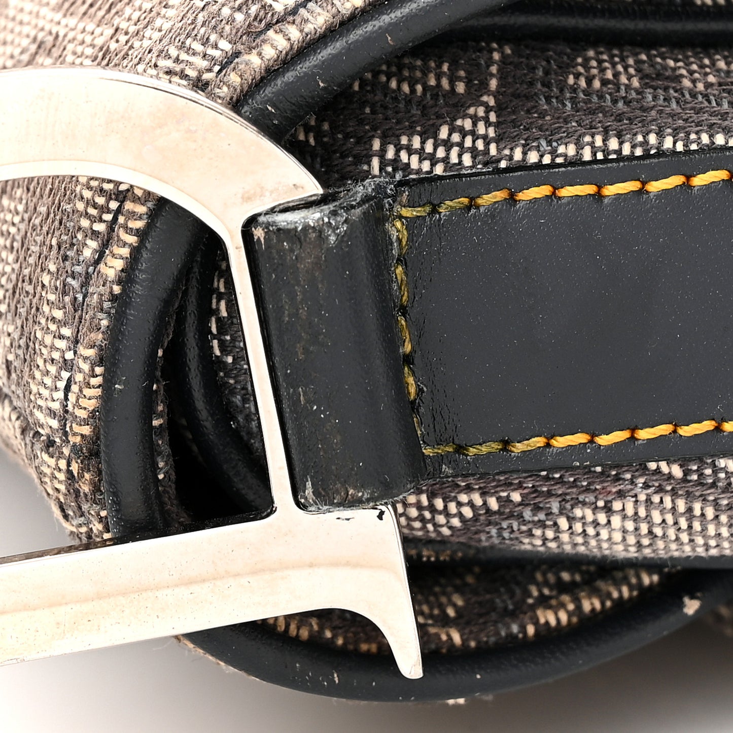 Monogram Saddle Bag Blue