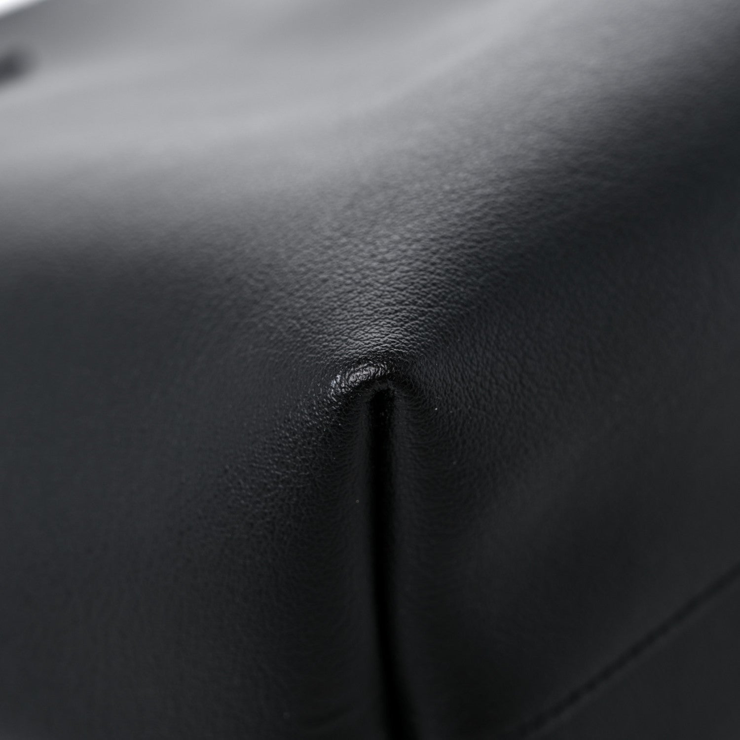 Saint Laurent Calfskin Large Shopping Tote Black 9 of 14