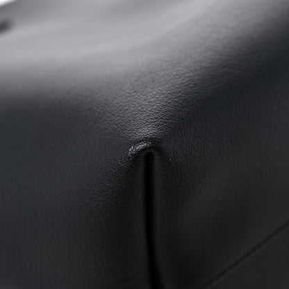 Saint Laurent Calfskin Large Shopping Tote Black 9 of 14
