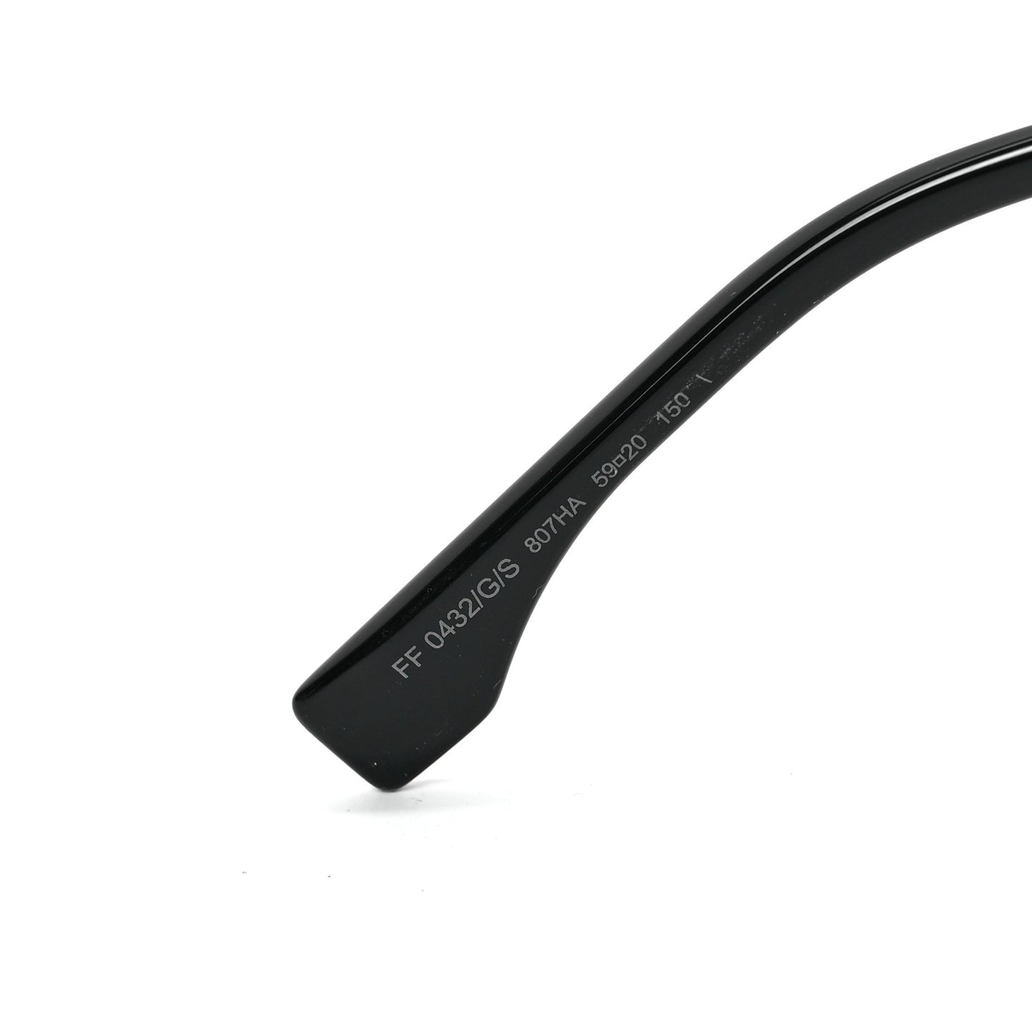 Accetate Cat Eye Sunglasses FF 0432/G/S Black Gold