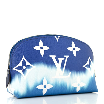 Louis Vuitton Monogram Giant Escale Cosmetic Pouch Blue 2 of 4