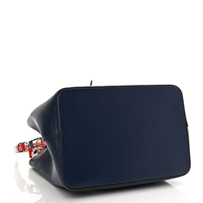 Louis Vuitton Epi NeoNoe MM Indigo 4 of 10