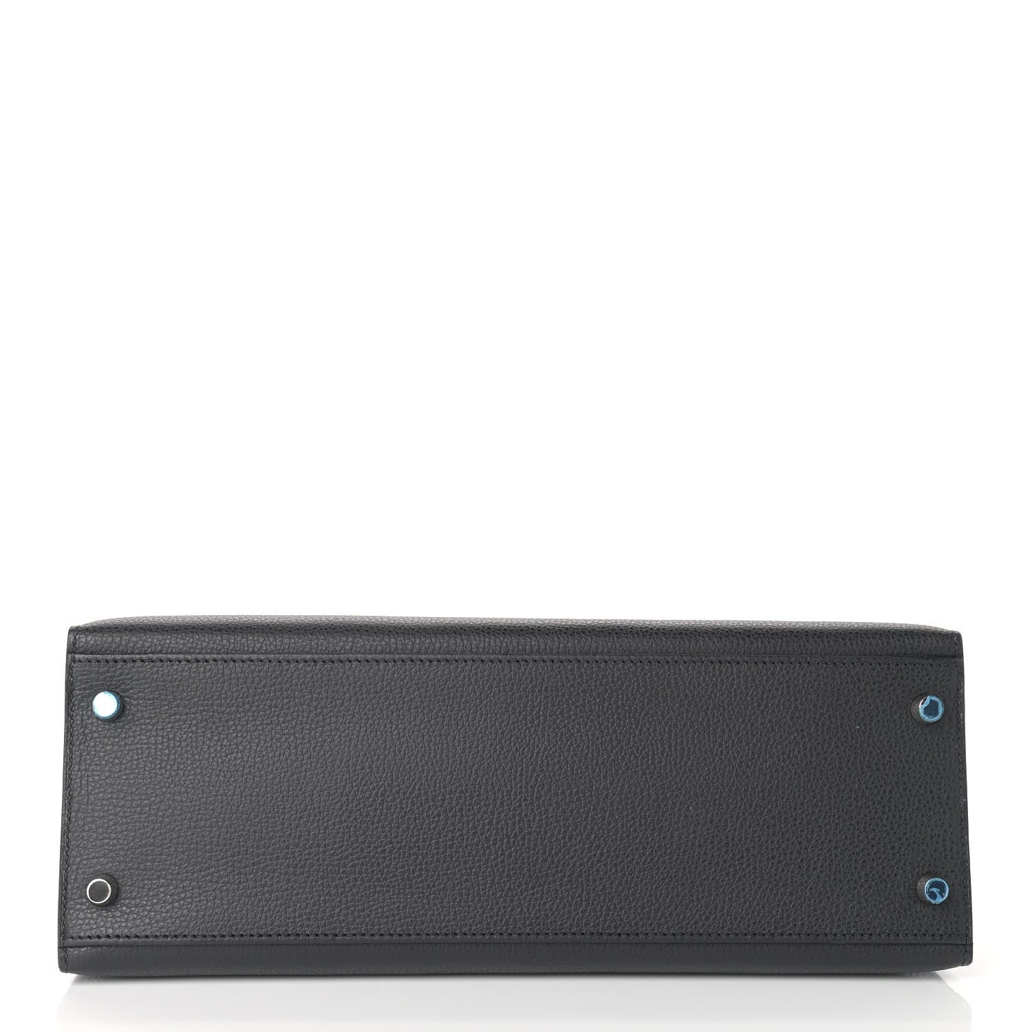 Hermes Vache Liegee Kelly Sellier 32 Black 5 of 34