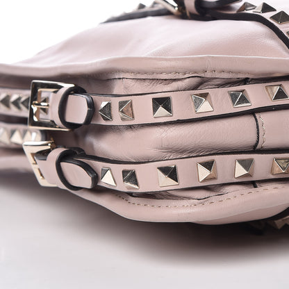 Valentino Garavani Vitello Rockstud Shopper Tote Poudre 8 of 10