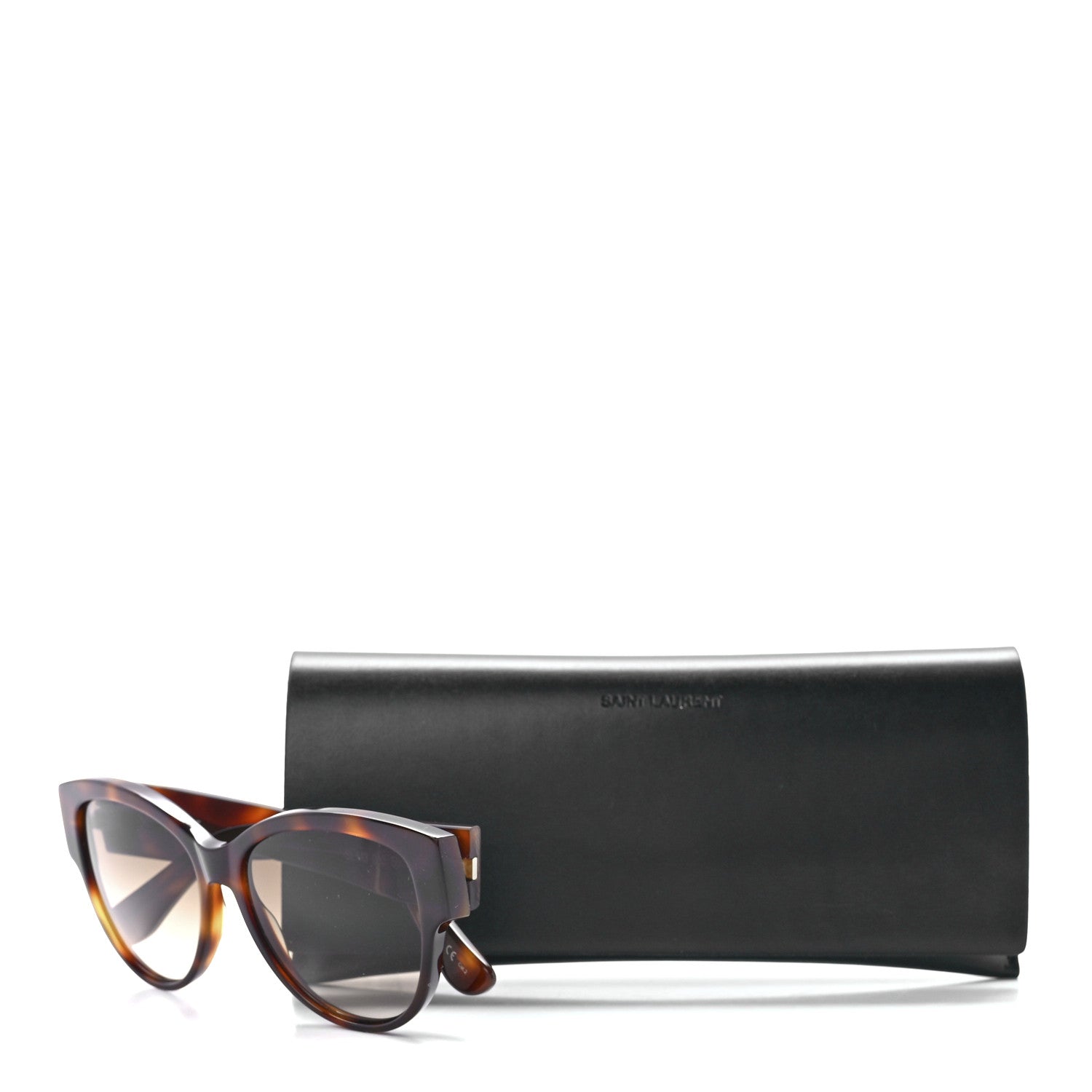 Saint Laurent SL M3 005 Sunglasses Tortoise 8 of 8