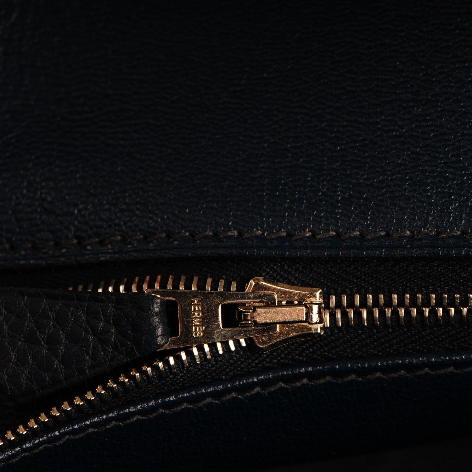 Hermes Taurillon Clemence Birkin 35 Bleu De Prusse 20 of 26