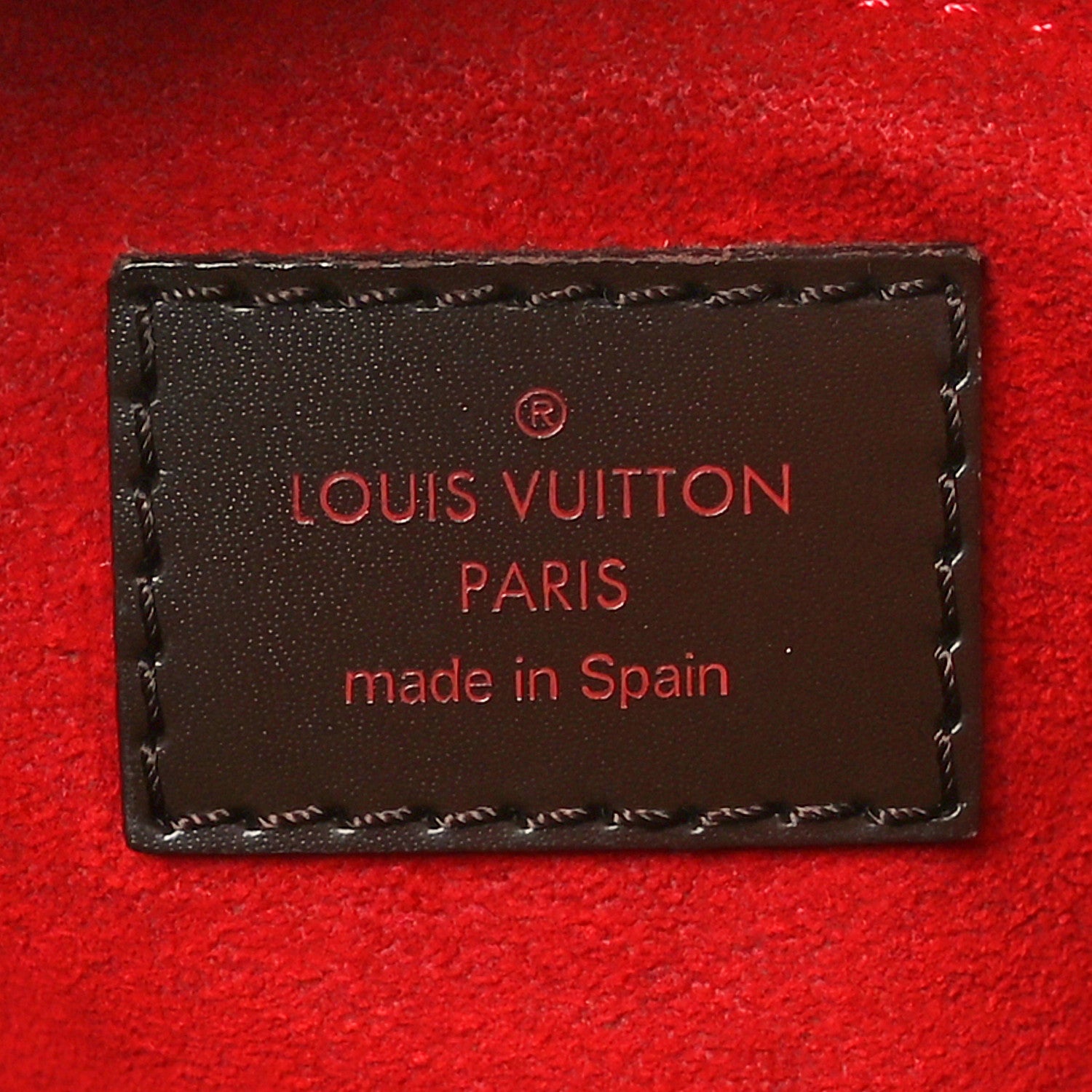 Louis Vuitton Damier Ebene Reggia 6 of 10