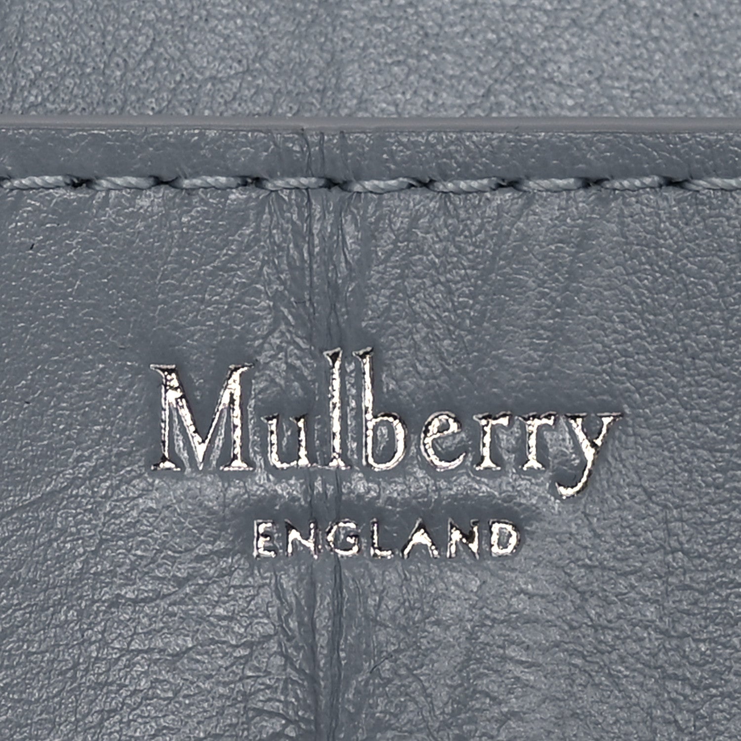 Mulberry Crinkled Calfskin Medium Darley Wallet Cloud 10 of 11