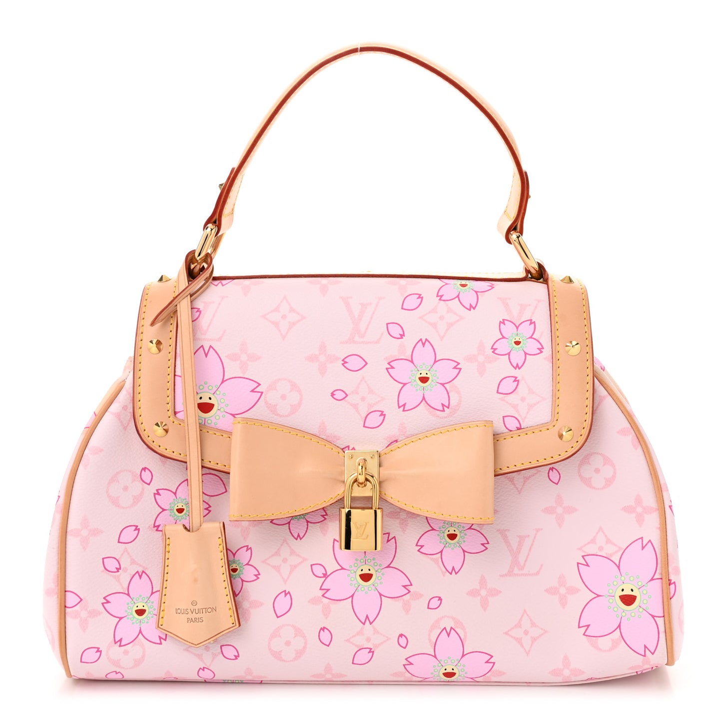 Monogram Cherry Blossom Sac Retro Pink