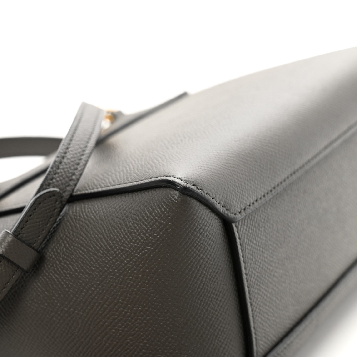Celine Grained Calfskin Nano Belt Bag Grey 11 of 11